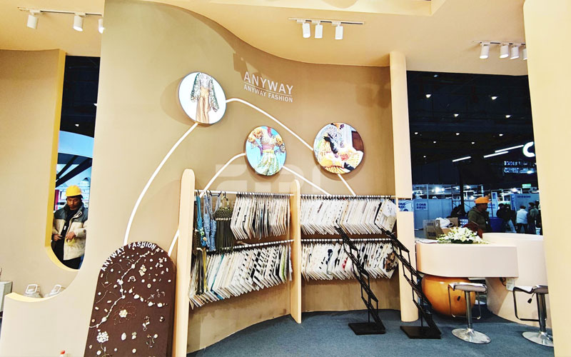紡織面料展位搭建