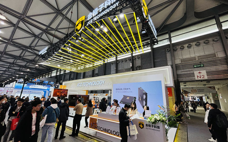 澤迪展會設(shè)計搭建公司攜手“金橙子”亮相上海光博會